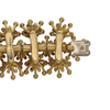 Vintage Birks Diamond 18K Gold Floral Link Bracelet + Montreal Estate Jewelers