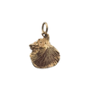 Vintage 14k Yellow Gold Seashell Charm