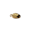 Vintage 18K Yellow Gold Cowbell Charm 