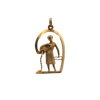 Vintage 18K yellow gold aquarius zodiac sign charm