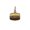Vintage 18k Yellow Gold Whiskey Barrel Charm - Daisy Exclusive Jewellers