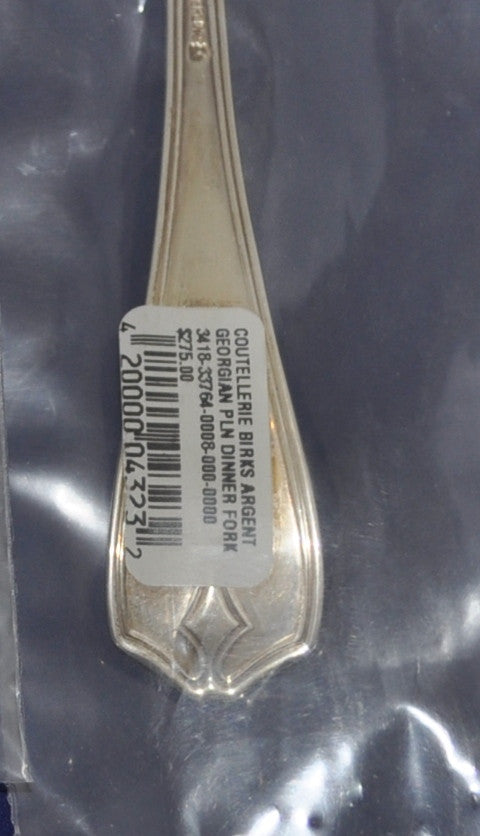 Henry Birks and Sons Georgian Plain silverware - Westmount, Montreal - Daisy Exclusive