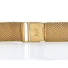 Italian Milanese Mesh 18K Yellow Gold Watch Strap + Montreal Estate Jewelers