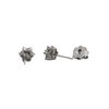 Daisy Exclusive Diamond Platinum Cluster Stud Earring