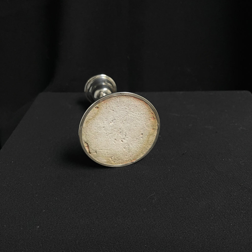 Walker & Hall (Sheffield) Sterling Silver Candlesticks 1917 (Set of 2) + Montreal Estate Jewelers