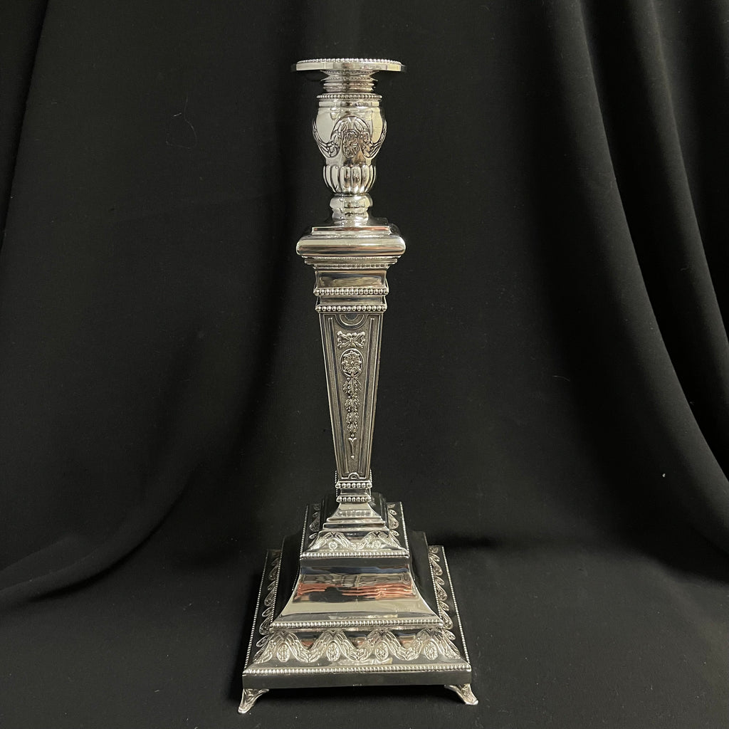 Ornate Sterling Silver Candlesticks (Set of 2) + Montreal Estate Jewelers